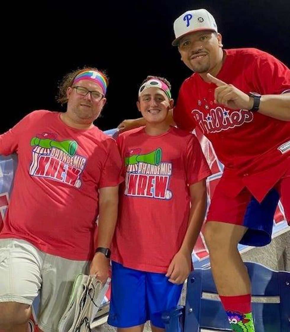From left: Brett MacMinn, Benjamin Goldstein and Oscar Alvarado.