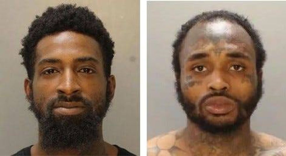 From left: Damar Jones, Christopher Linder