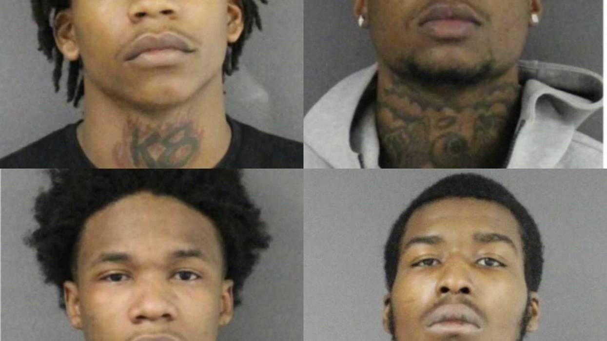 From left, Darnell Davis, 19, of Willingboro, Tyzir Hamilton, 19, of Trenton, and Treizon Thompson, 20, of Trenton.