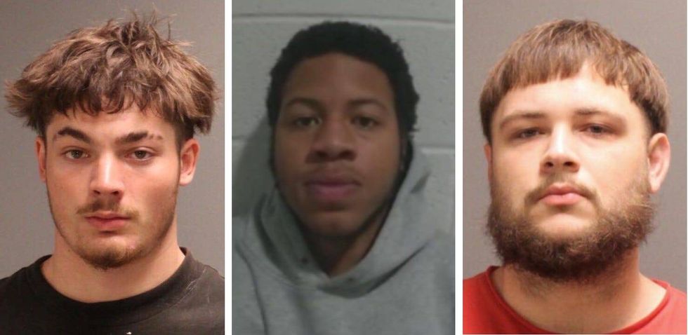 From left: James Hare of Northeast Philadelphia, Juawarn Williams of Rosedale, Maryland, and David French of Northeast Philadelphia