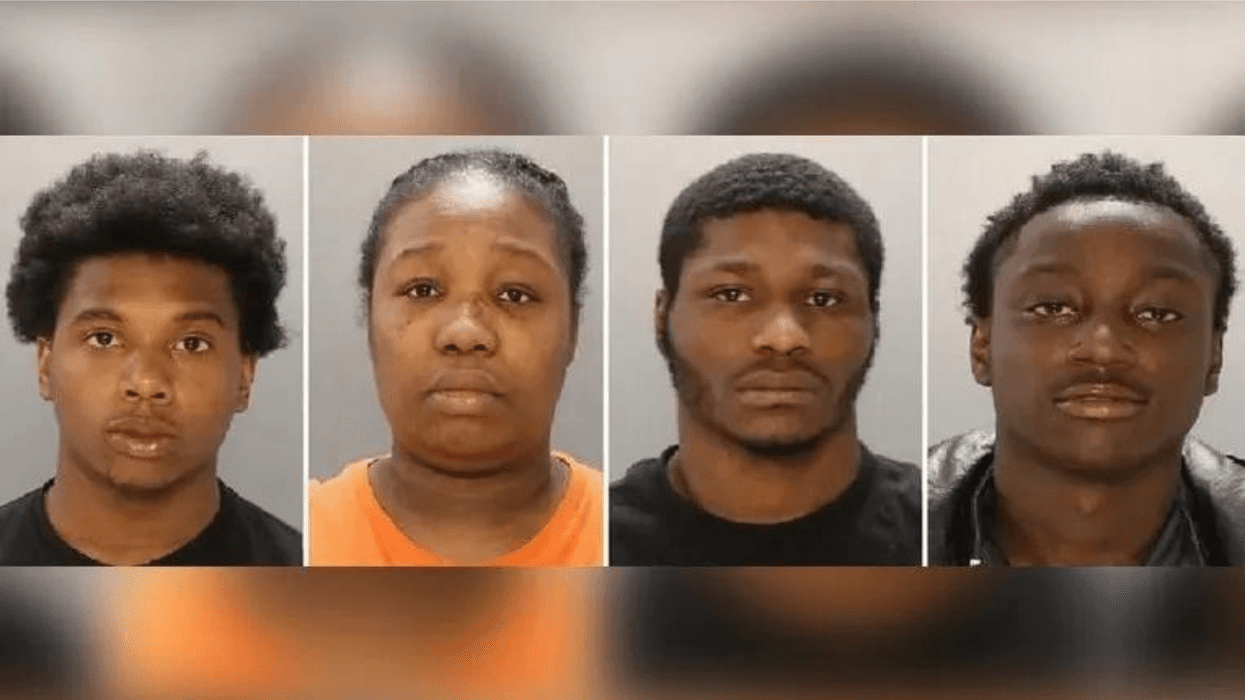 From left: Jordan Oliver-Williams, Lashawna Dantzler, Zahmir Mason, and Zamir Burton.