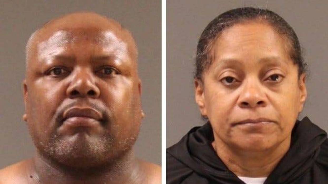 From left: Lamar Young, 52, and Dale Johnson, 56