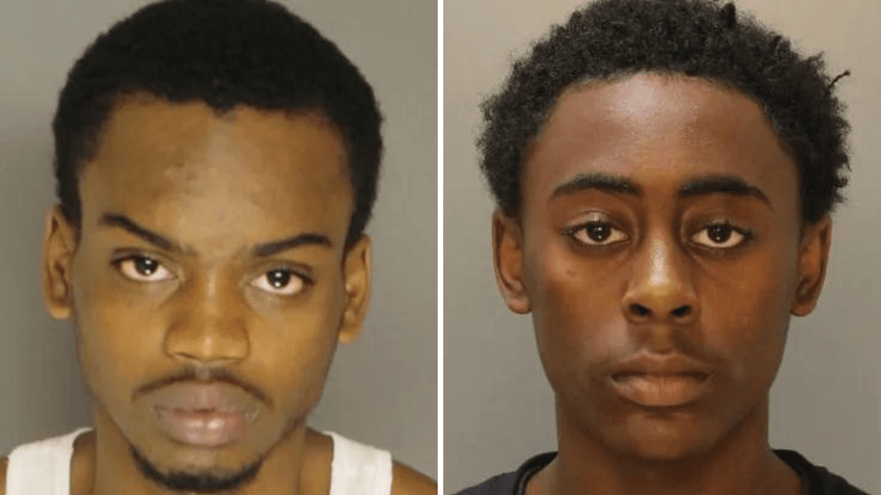 From left: Nasir Grant, 28, and Ameen Hurst, 18
