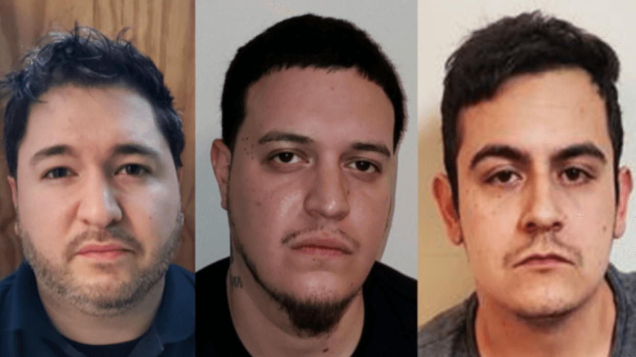 From left to right: Christopher Gonzalez, John Perez, and Nicolas Mora-Diaz. Photos courtesy of the Hudson County Prosecutor’s Office.