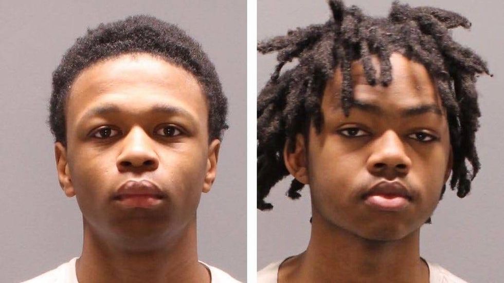 From left: Zaire Wilson, 16; Quadir Humphrey, 18