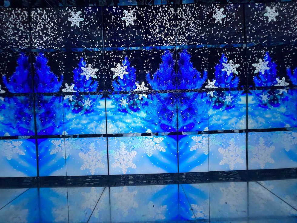 From the wINTERverse immersive experience at INTER_ in SoHo.