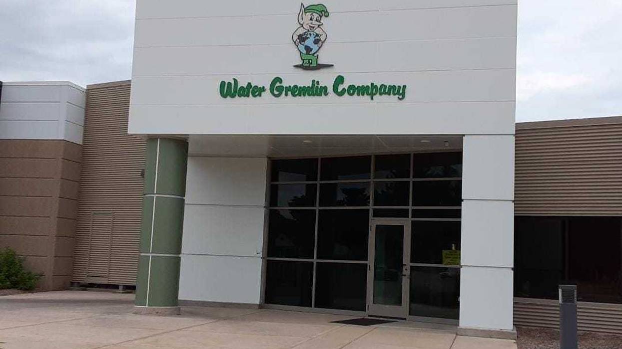 Front door of Water Gremlin