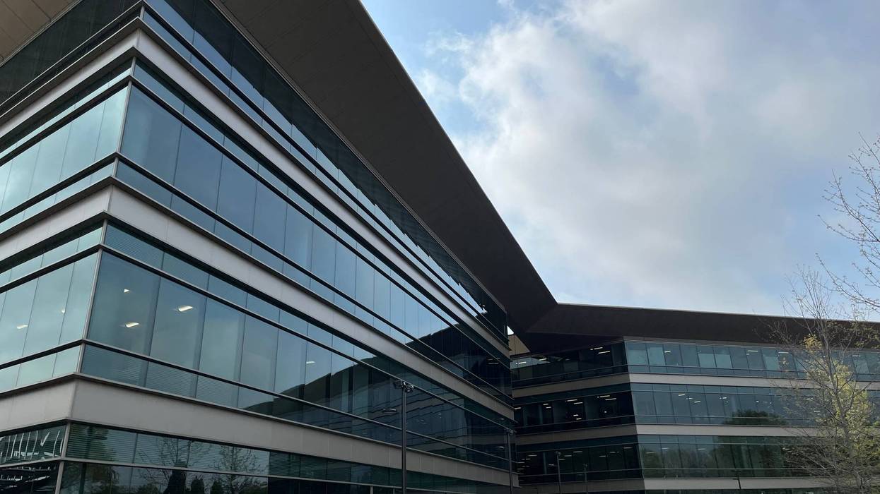 Front of the new Greenville County administrative buildings