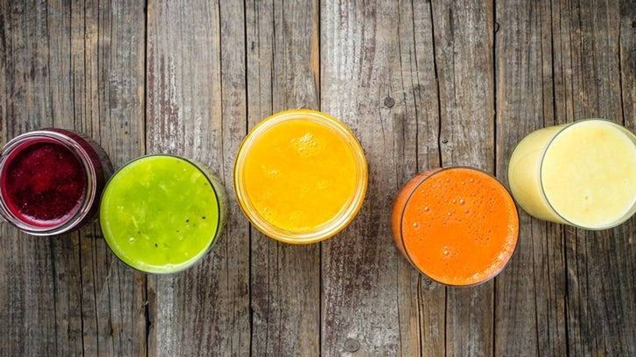 Fruit juices.