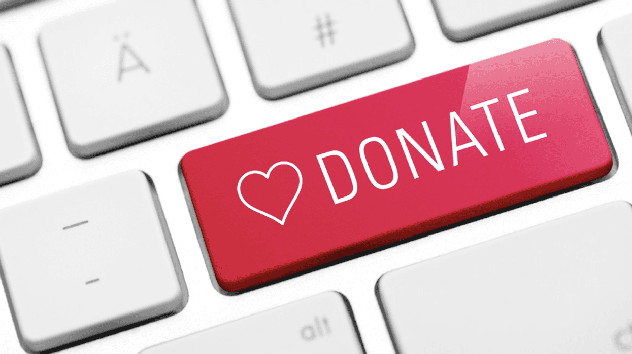 fundraiser button