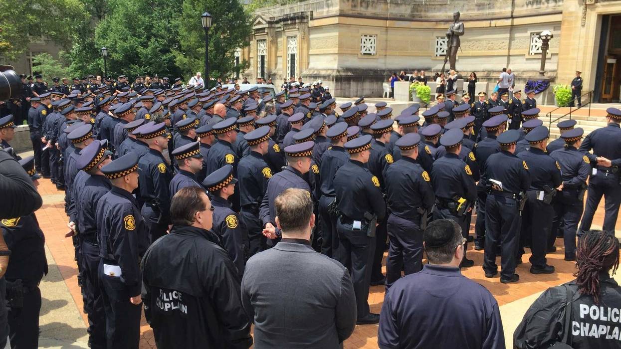 Funeral for Pittsburgh Police Office Calvin Hall