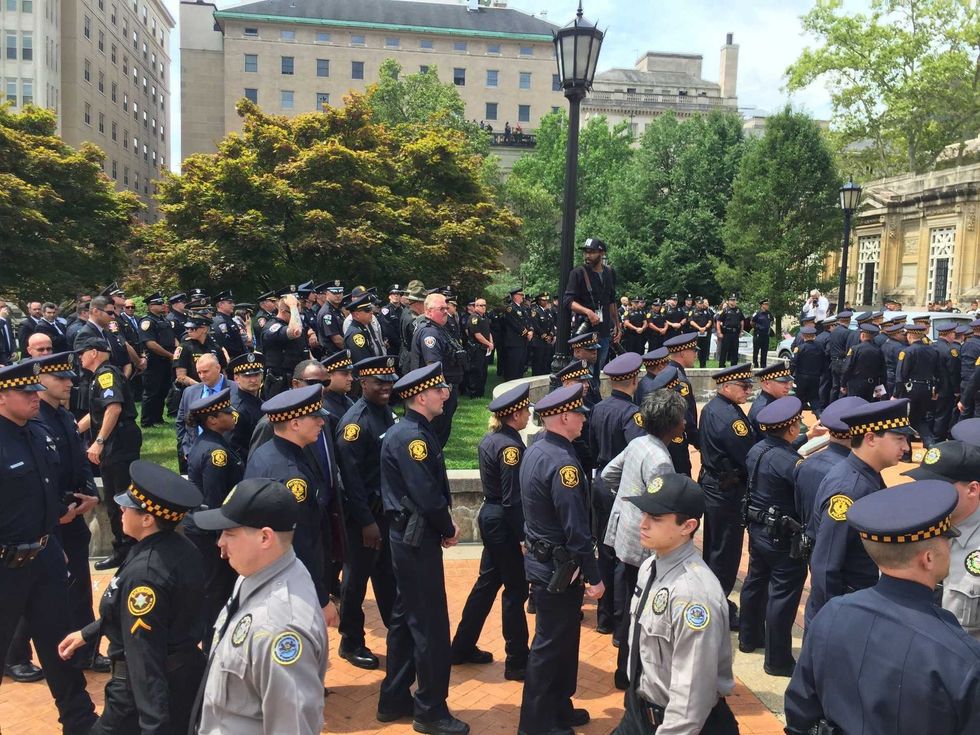 Funeral for Pittsburgh Police Office Calvin Hall