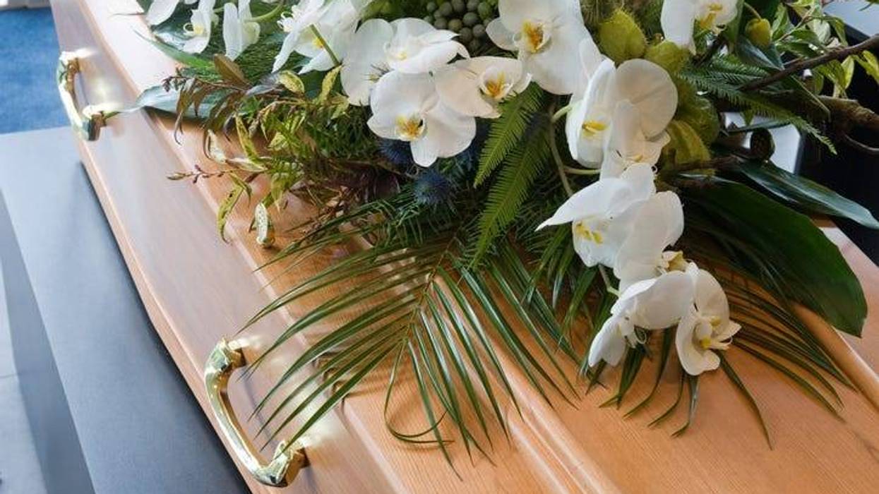 Funeral Home, Coffin