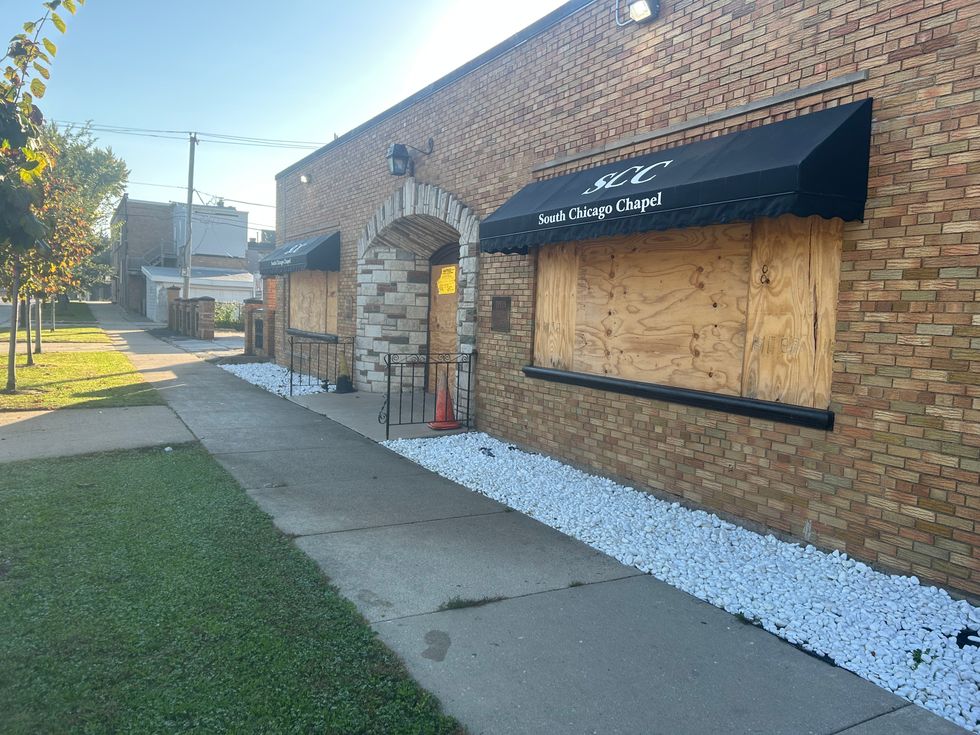 Funeral home where decomposing bodies found inspected