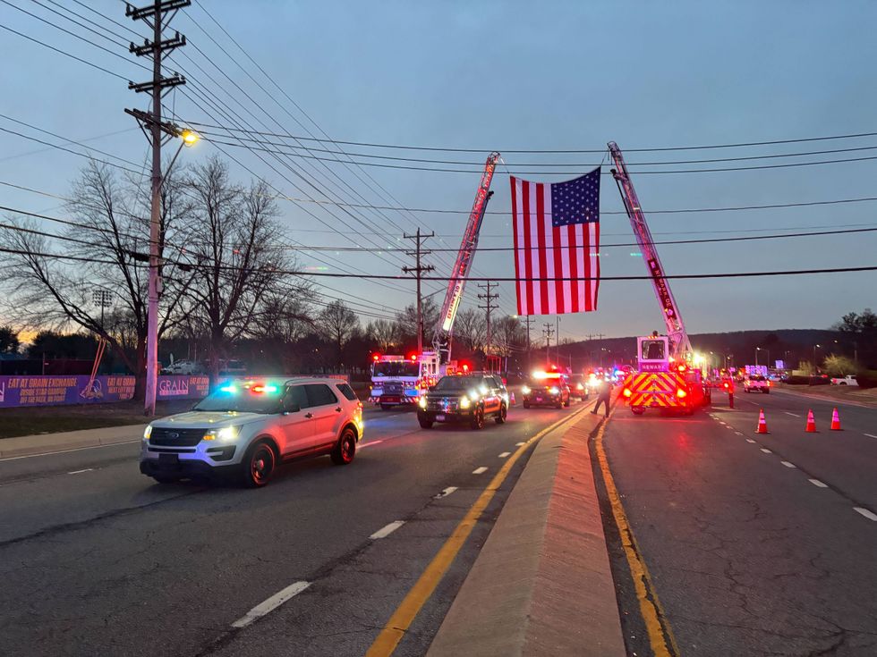 Funeral procession for Delaware State Police Cpl. Matthew "Ty" Snook