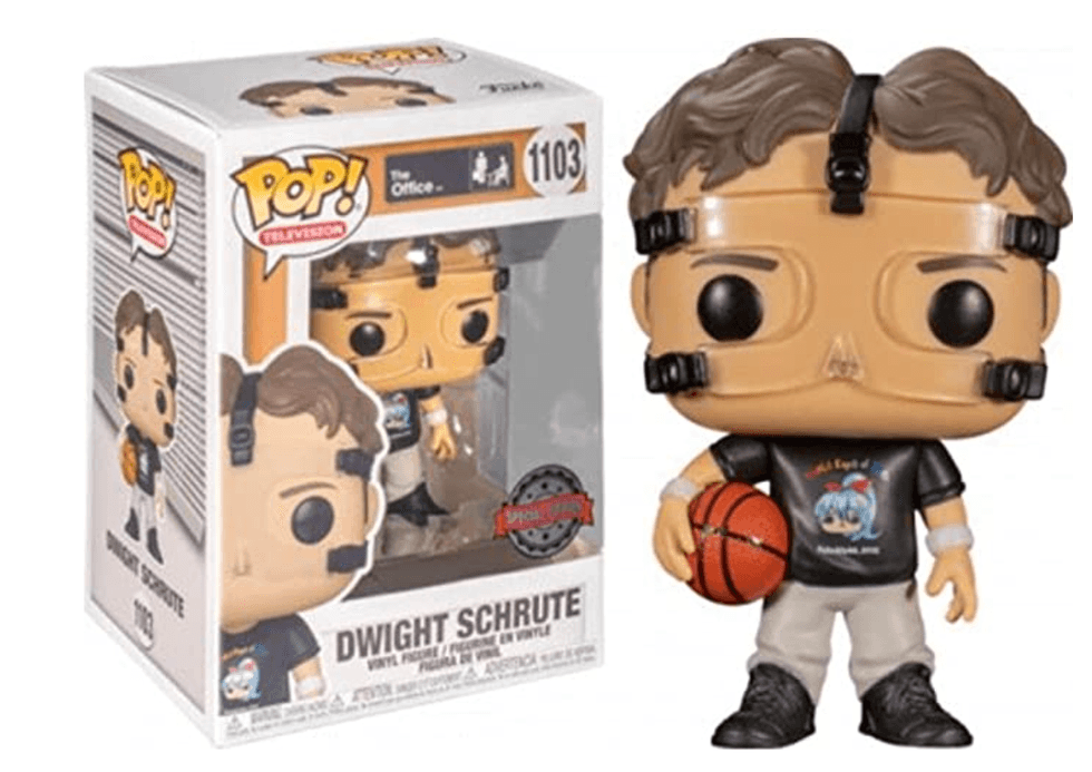 Funko Pop! The Office Dwight Schrute Basketball