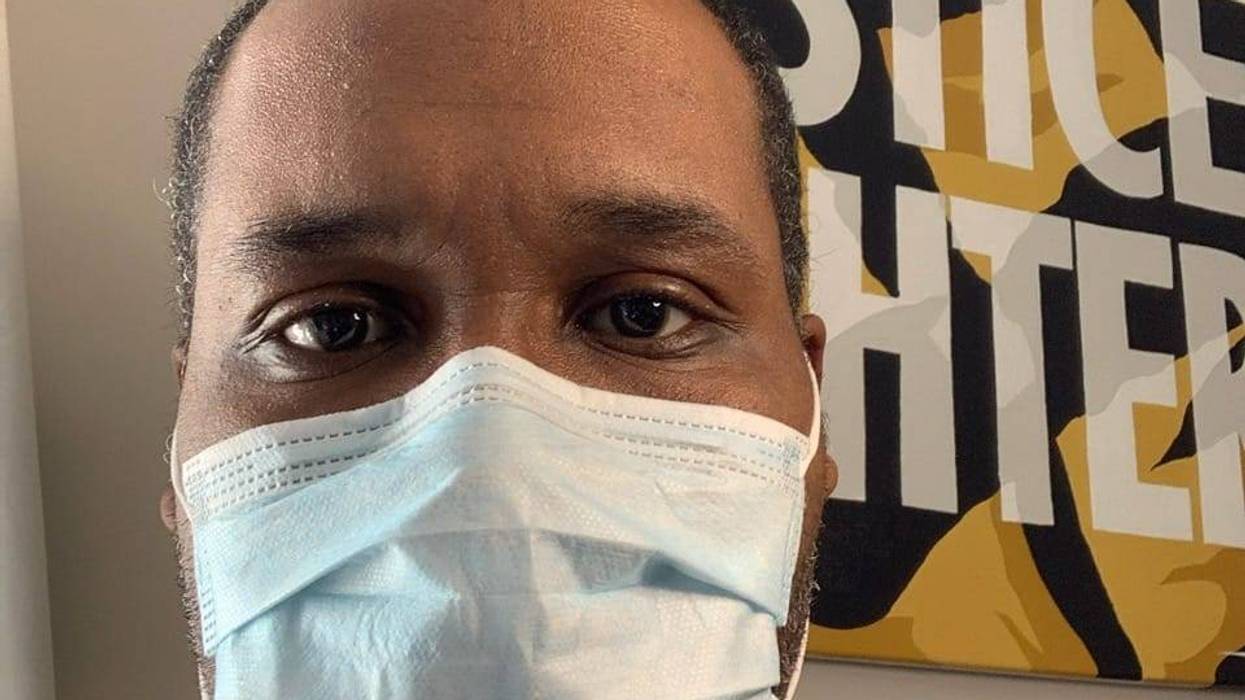 GA NAACP VP Gerald Griggs says wearing a mask is a misdemeanor in GA punishable by up to 12 months in jail and a $1000 fine with no exceptions for a global pandemic