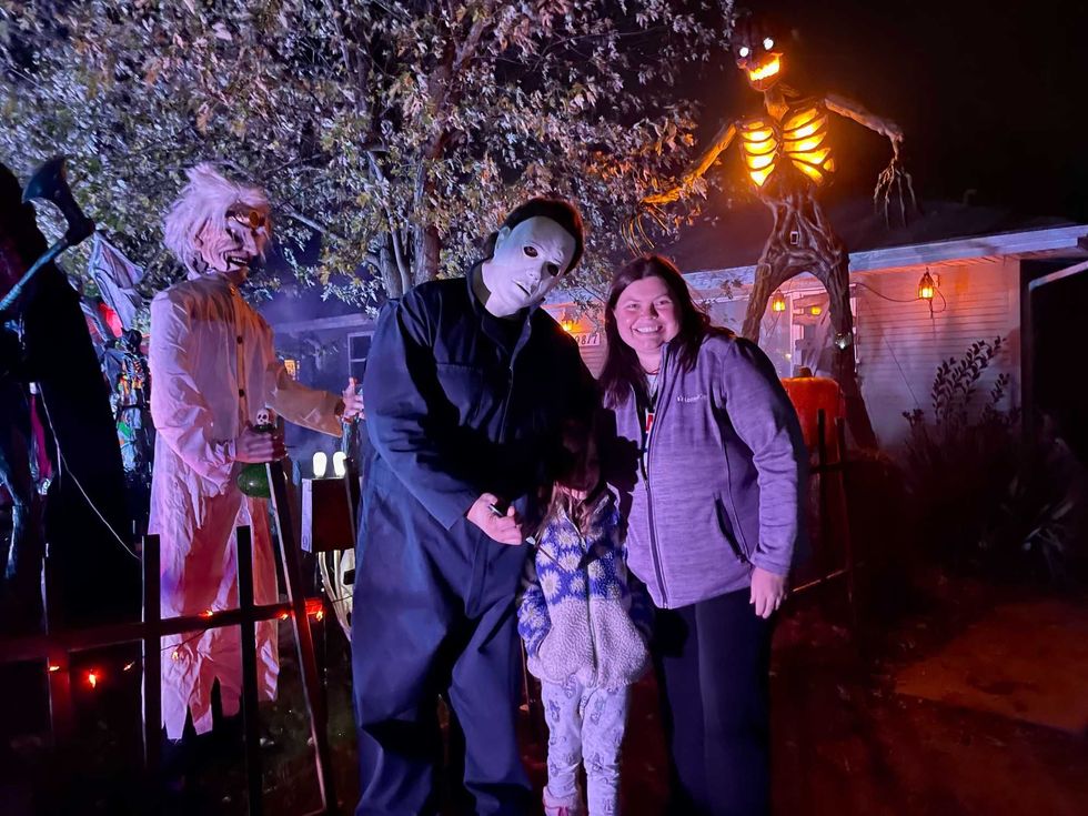 Gabe Herman grew up in the house on 116th Avenue, decorating annually with his father. Now, he is the first place winner of the Mokena Master Monsters competition.