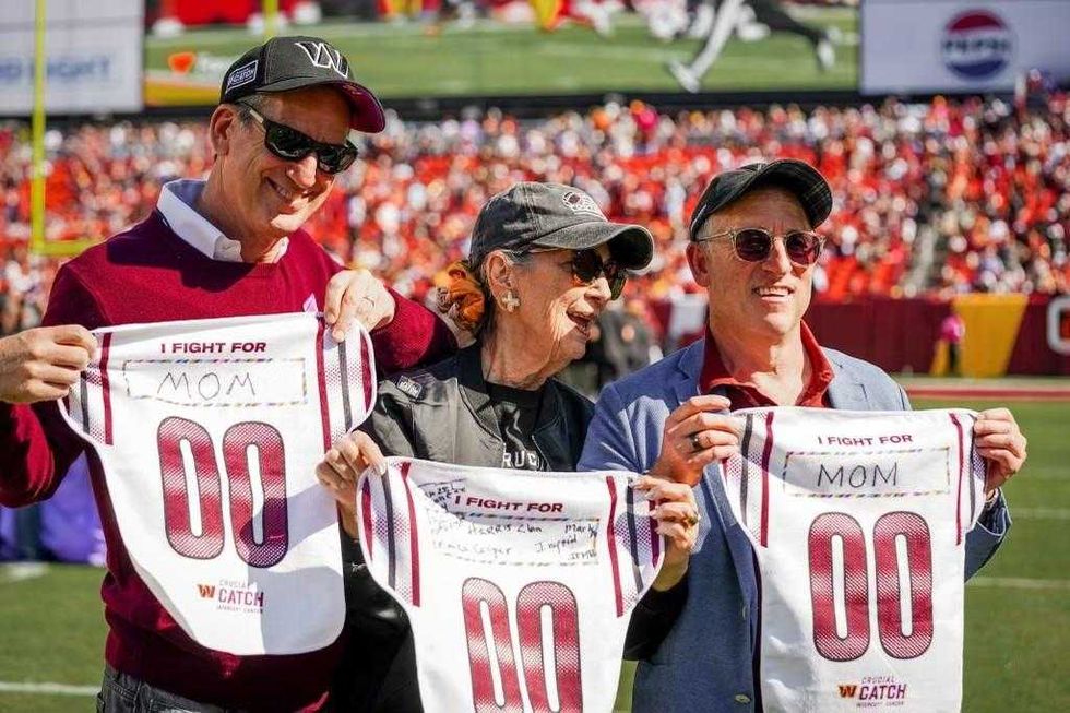 Gabe, Sylvia, and Josh Harris