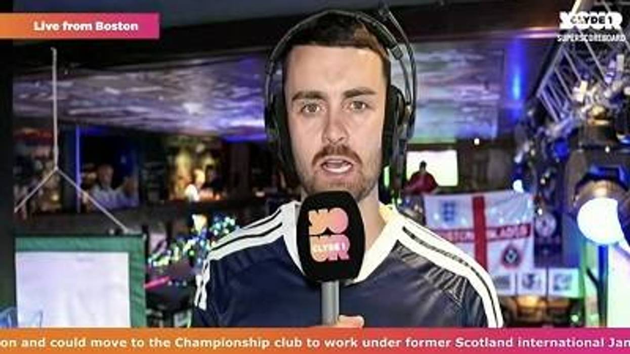 Gabriel Antoniazzi, Host of The Big Scottish Football Podcast on Morning MAGIC