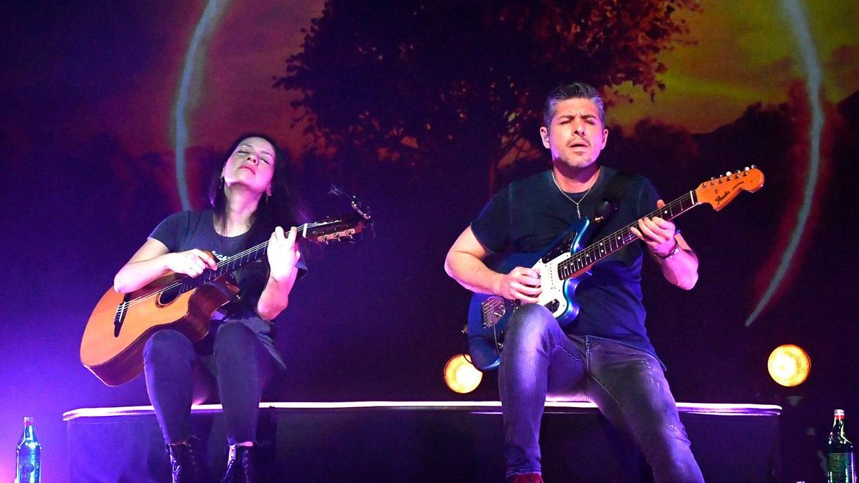 Gabriela Quintero and Rodrigo Sanchez of Rodrigo y Gabriela