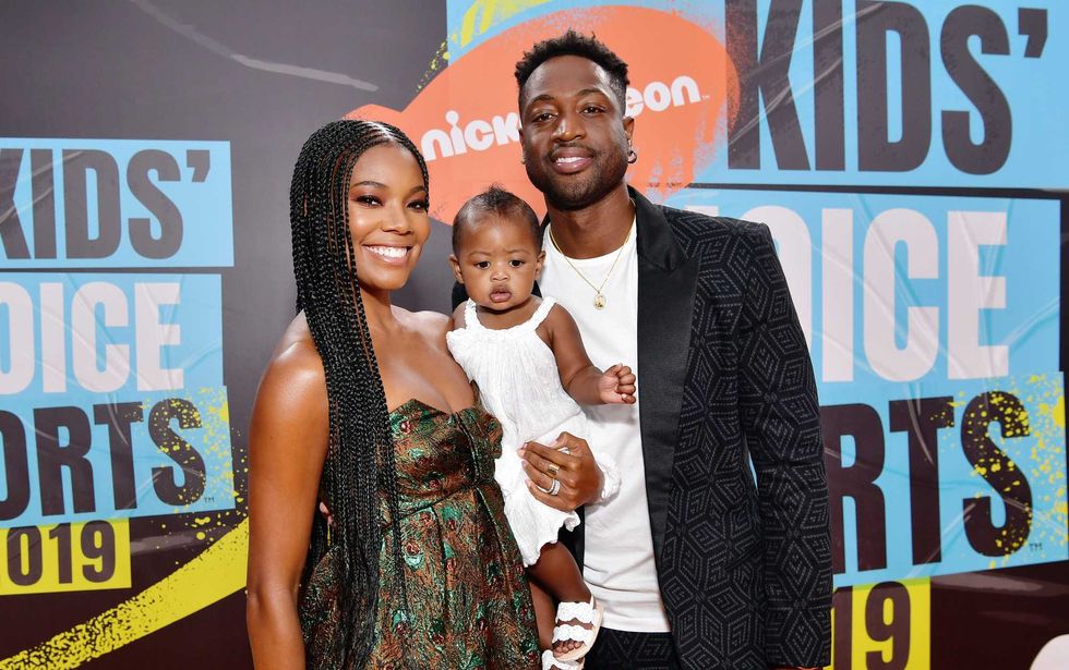 Gabrielle Union and Dwyane Wade attend Nickelodeon Kids