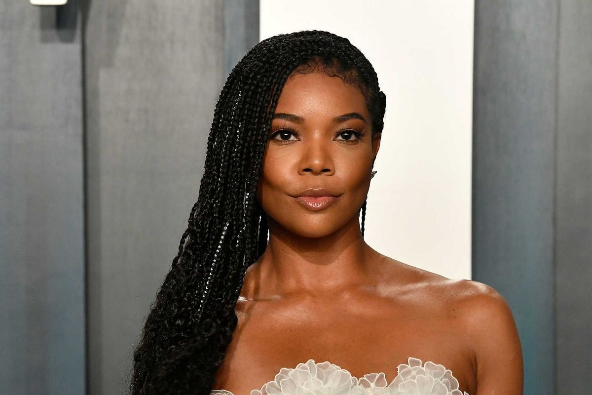Gabrielle Union attends the 2020 Vanity Fair Oscar Party