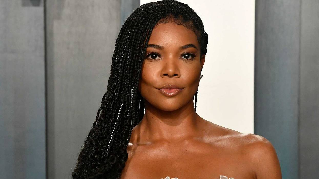 Gabrielle Union attends the 2020 Vanity Fair Oscar Party