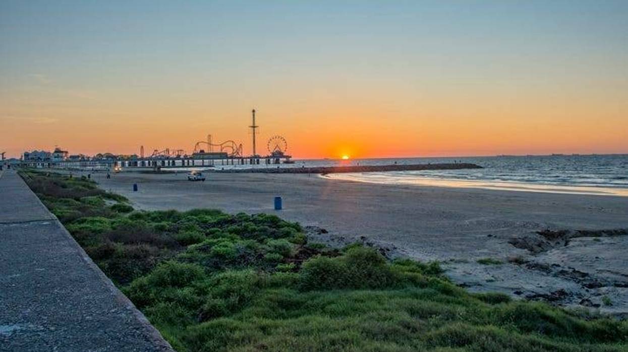 Galveston beach