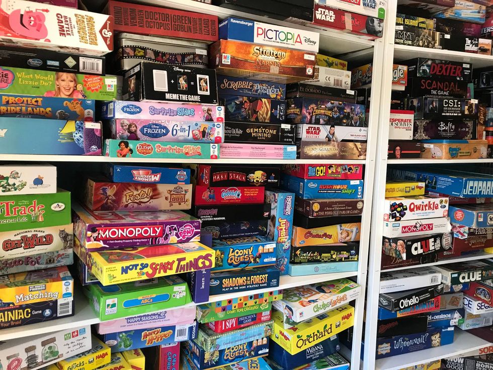 Games at the Queen and Rook Game Café in the South Street business district.
