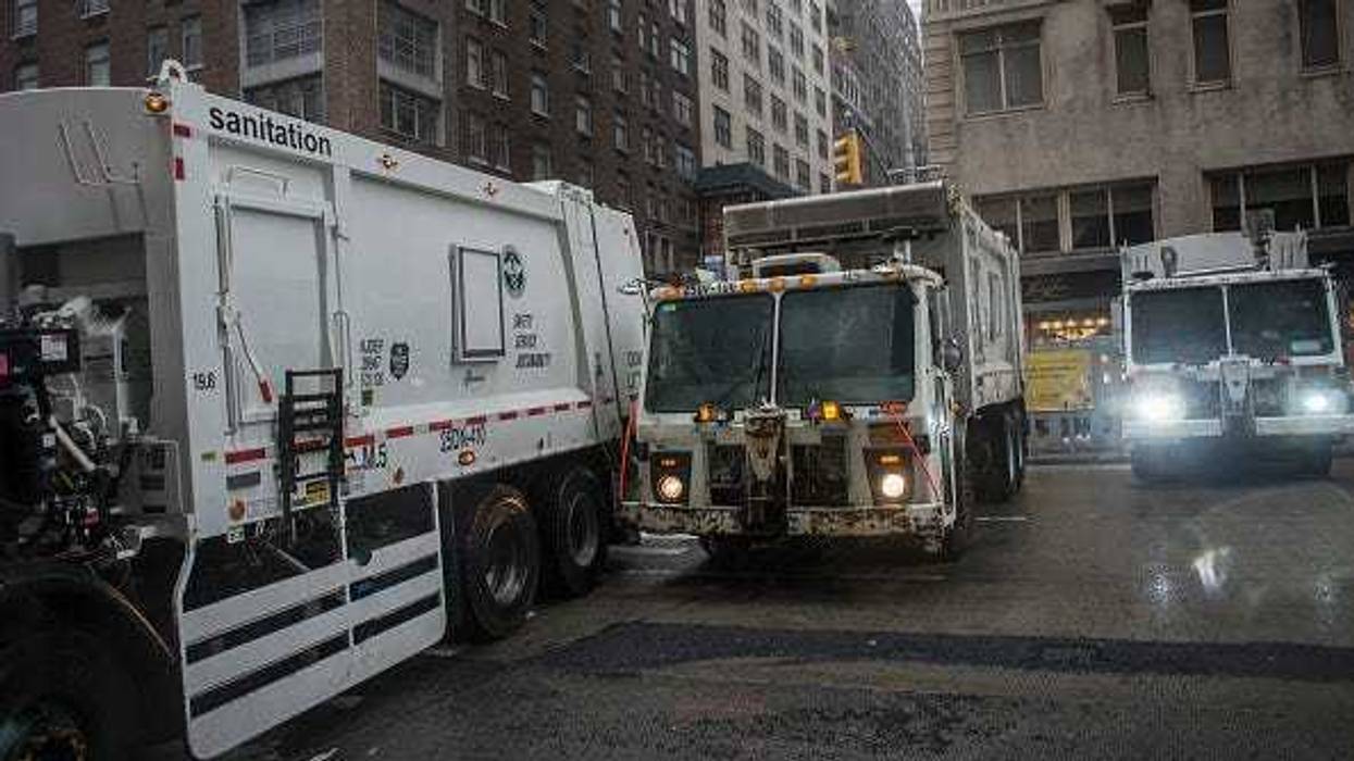 Garbage trucks
