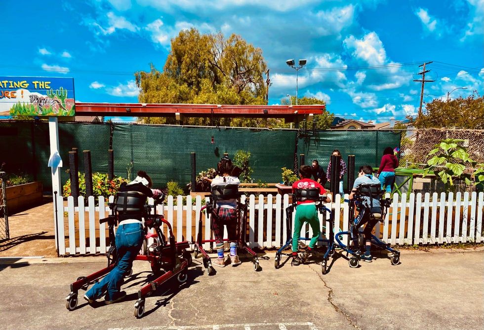Garden at the Lokrantz Special Education Center