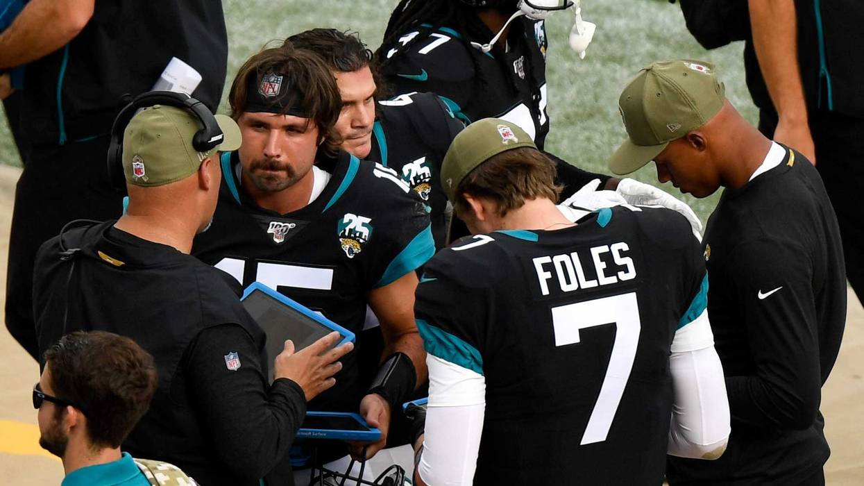 Gardner Minshew and Nick Foles