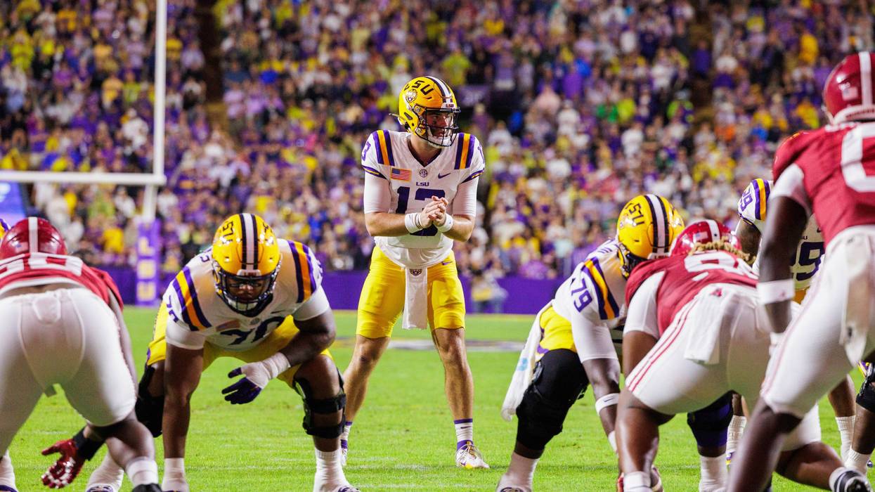 Garrett Nussmeier ready to take the snap against Alabama in 2024