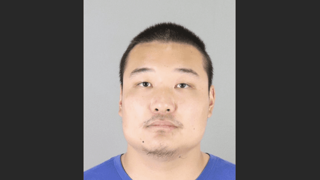 Garrett Young, 23, faces murder charges after a victim he ran over with his car died on Wednesday.