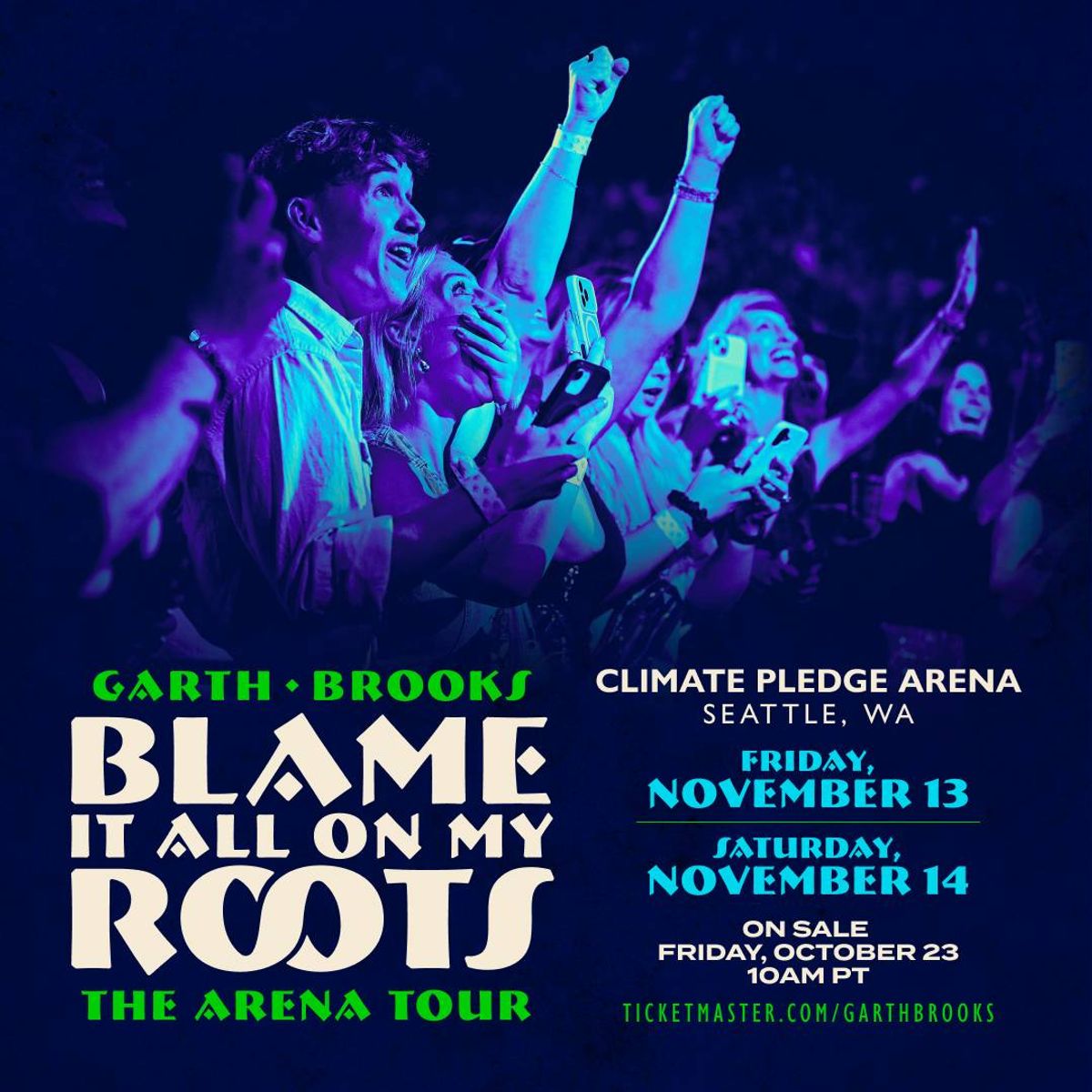 Garth Brooks at Climate Pledge Arena