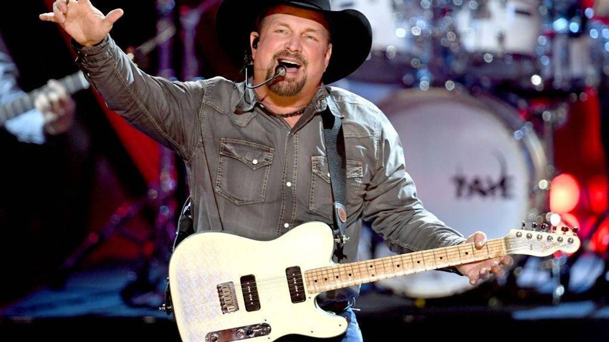 Garth Brooks performs onstage at the 2019 iHeartRadio Music Awards which broadcasted live on FOX at Microsoft Theater on March 14, 2019 in Los Angeles, California