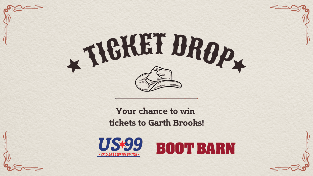 Garth Brooks Ticket Drop at Boot Barn in Elgin