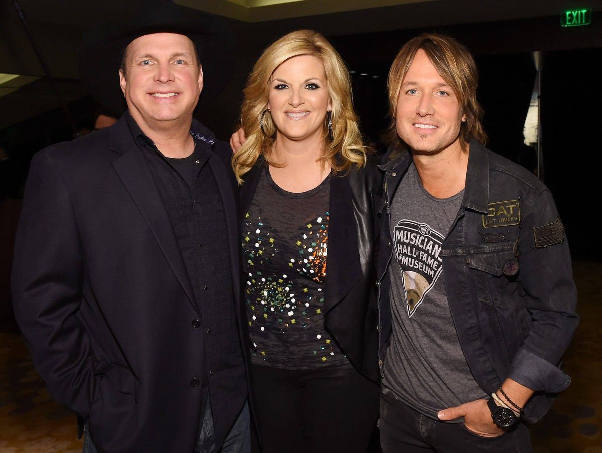 Garth Brooks, Trisha Yearwood and Keith Urban