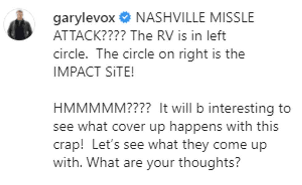 Gary Levox Instagram Caption