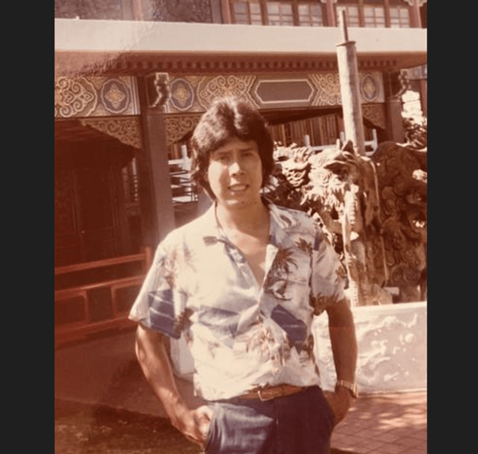 Gary Ramirez in 1979, three years before Karen Stitt