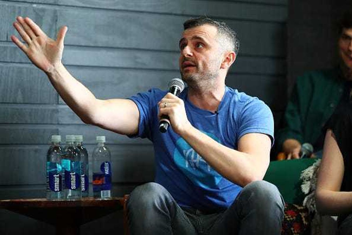Gary Vaynerchuk speaks onstage at the Sound Ventures Tech Competition, PerfectPitch, at SXSW at Hotel Van Zandt on March 10, 2018 in Austin, Texas.