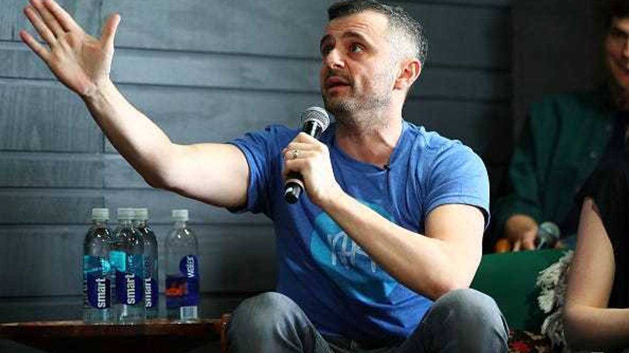 Gary Vaynerchuk speaks onstage at the Sound Ventures Tech Competition, PerfectPitch, at SXSW at Hotel Van Zandt on March 10, 2018 in Austin, Texas.