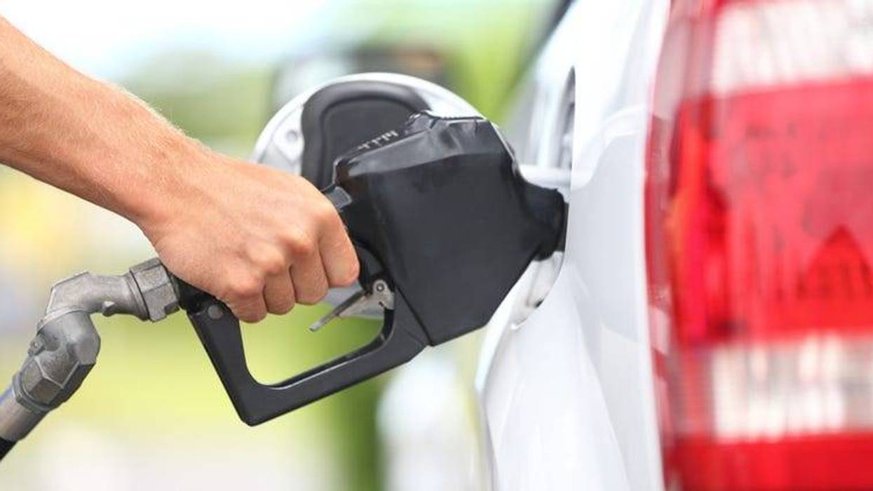 Gas pump handle