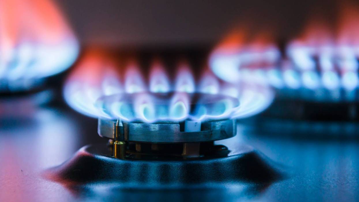 Gas stovetop