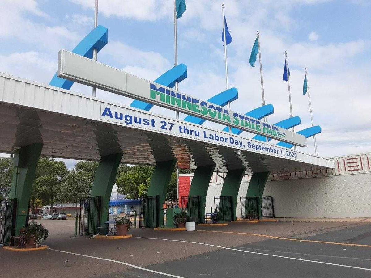 Gate at state fair 2020