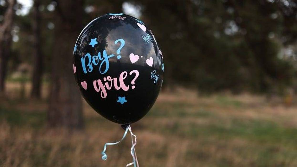 Gender Reveal balloons