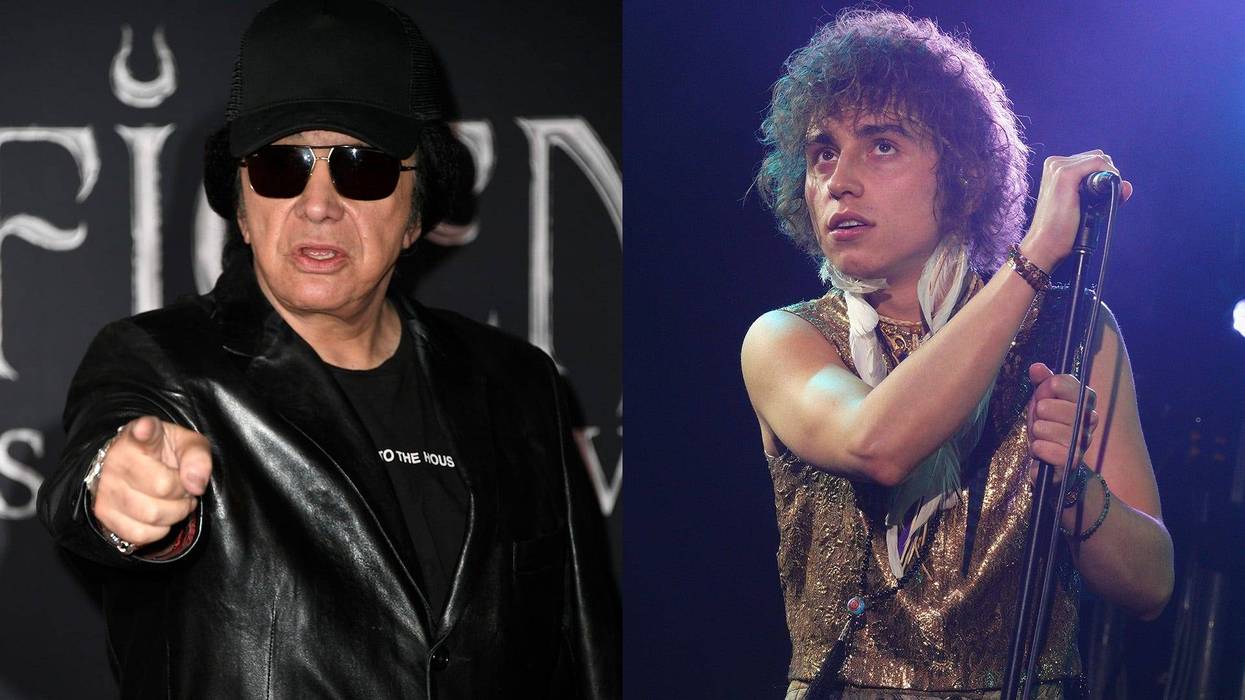 Gene Simmons and Greta Van Fleet
