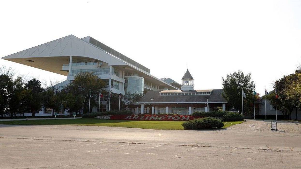 General exterior views at Arlington International Racecourse on September 29, 2021 in Arlington Heights, Illinois. The Chicago Bears have signed a purchase agreement for the property, a move that could see them leave their longtime home of Soldier Field.