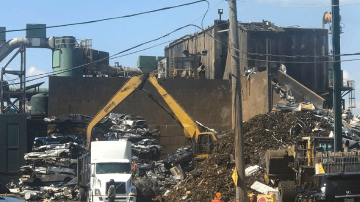 General Iron metal shredding plant